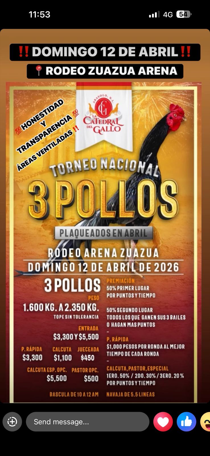 NACIONAL DE POLLOS 2026